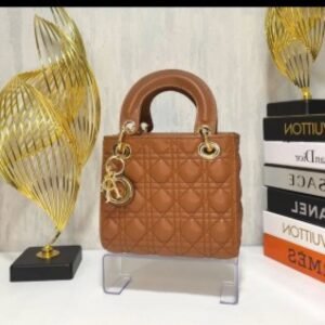 Christian DIOR LADY BAG WITH BRAND BOX gry 1970